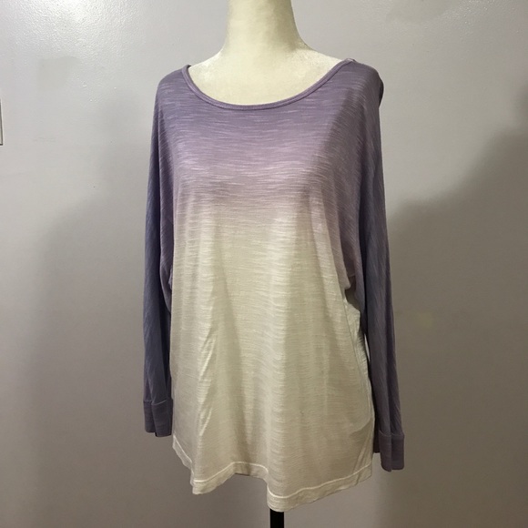 Old Navy Tops - Old Navy Lavender Ombre' Rayon Top- NWOT