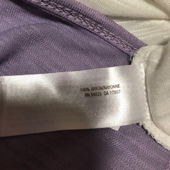 Old Navy Lavender Ombre' Rayon Top- NWOT - Picture 5 of 6