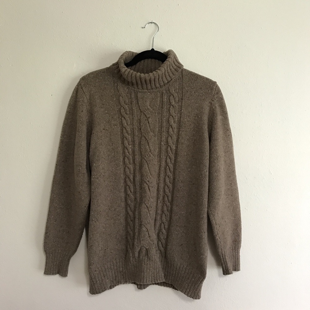 Chunky turtle neck sweater