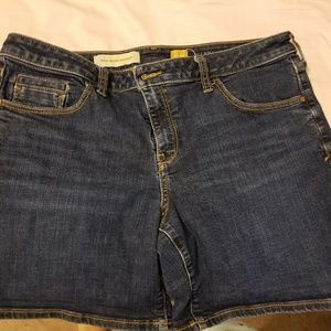 Pilcro and the Letterpress Jean Shorts