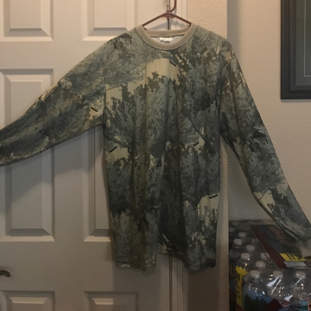 Men's camo shirt and pant