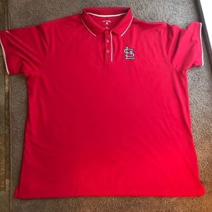 NWOT Men's St Louis Cardinals polo