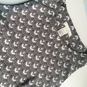 H&M Black and White Shift Dress