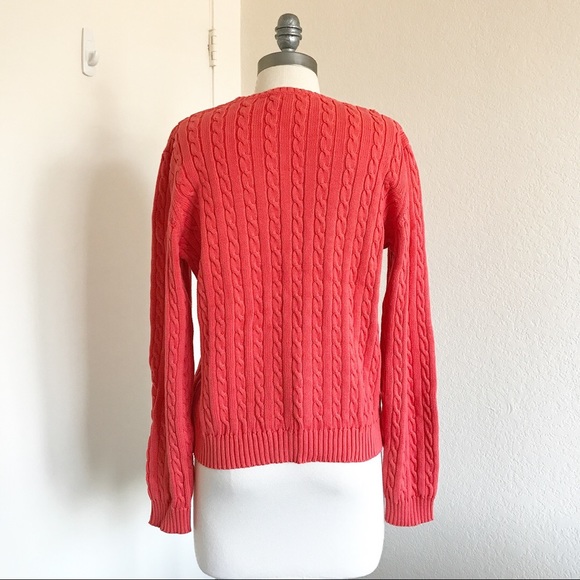 Lauren Ralph Lauren Sweater in coral red - Picture 2 of 4