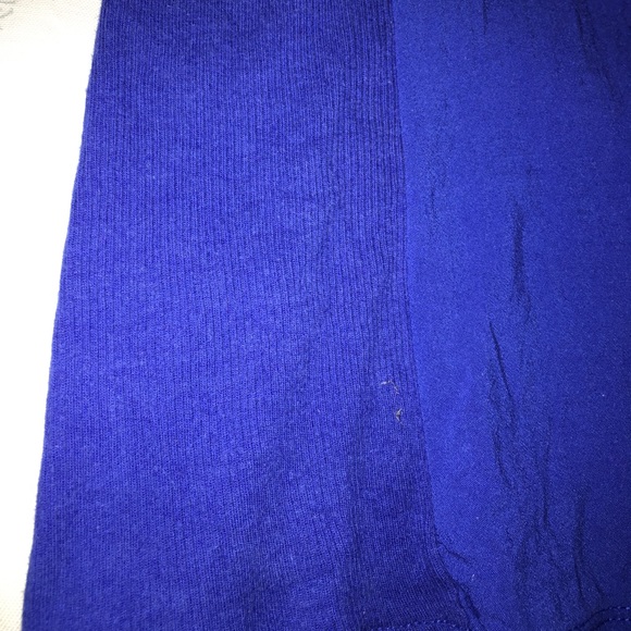 Two by Vince Camuto royal blue collared tank - Picture 3 of 6