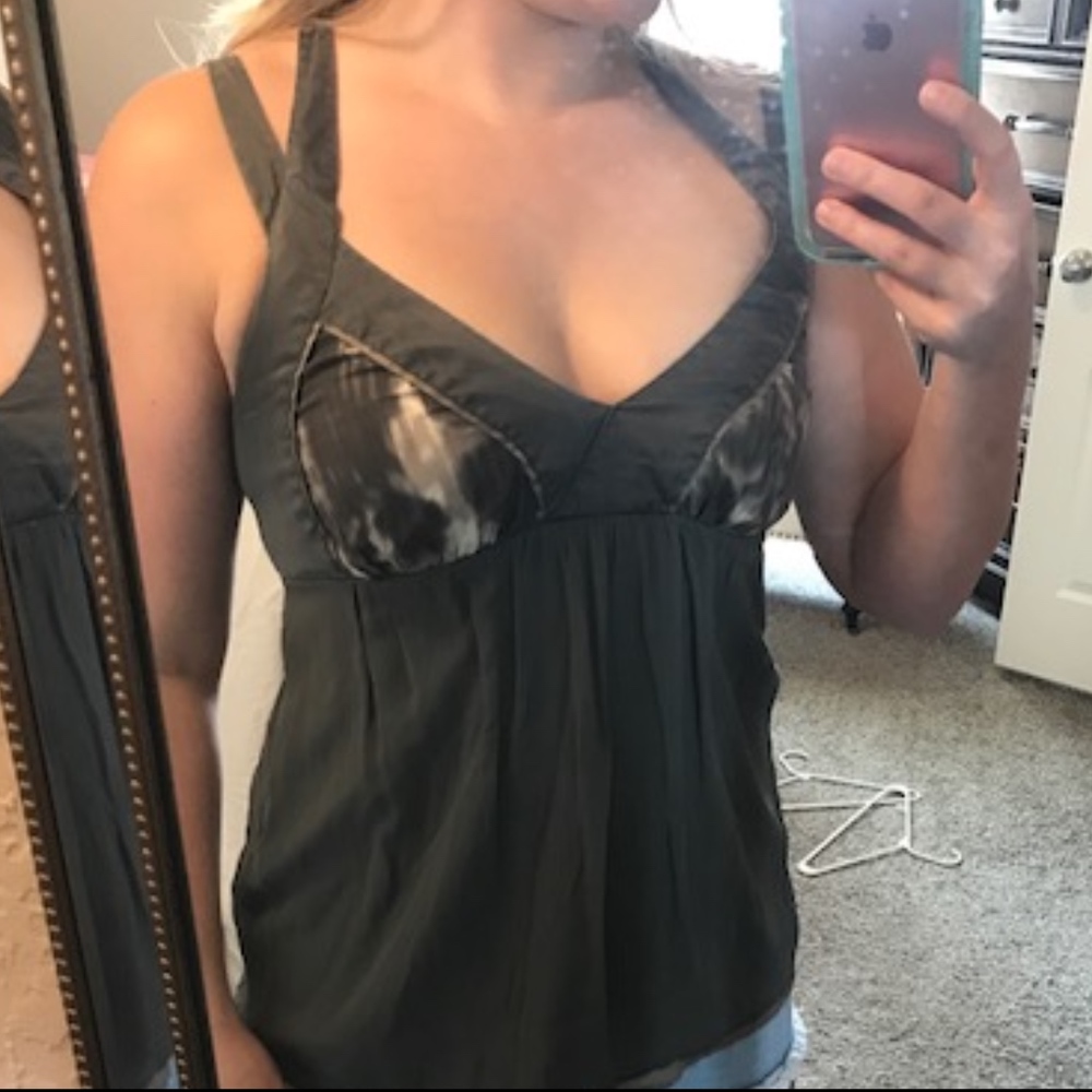Kensie Gray Tank Top