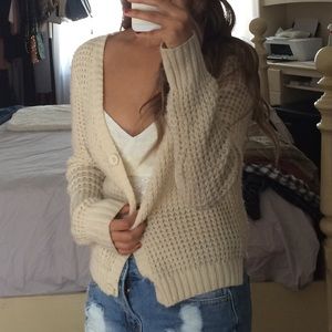 Beige cardigan