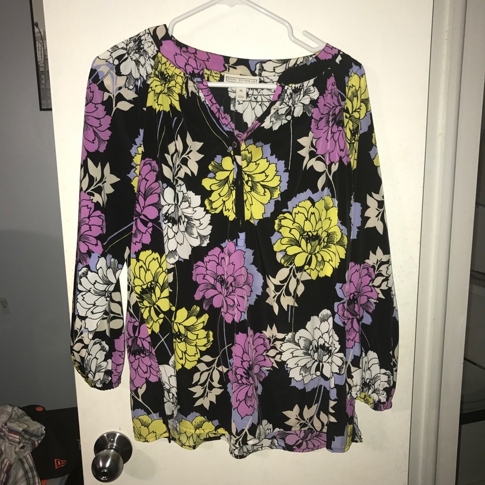 Beautiful floral print blouse