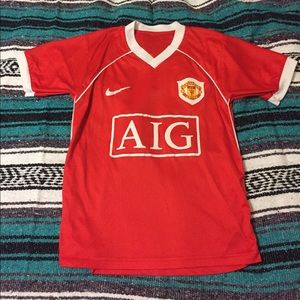 Women's Nike Manchester United Rooney Jersey M