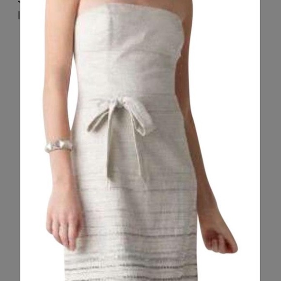 Ann Taylor Dresses & Skirts - Ann Taylor Loft strapless dress with beading
