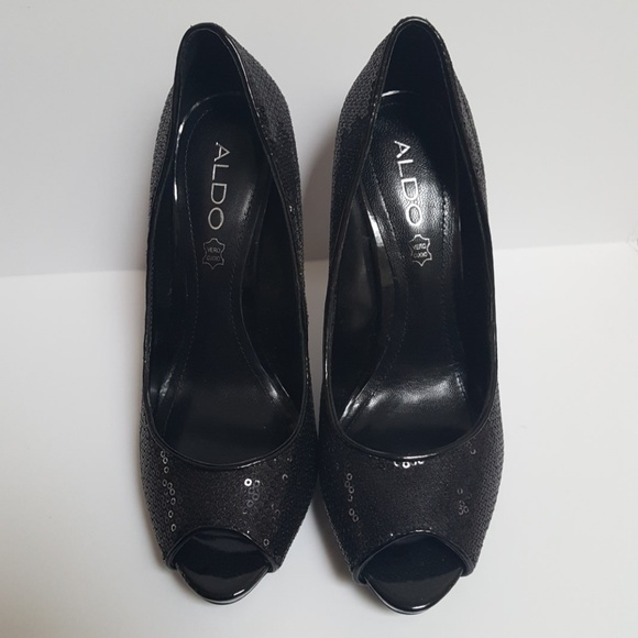 Aldo 4" peep toe pumps - Picture 4 of 6