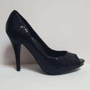 Aldo 4" peep toe pumps