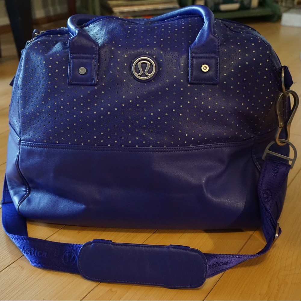 Lululemon Purple Gym Bag