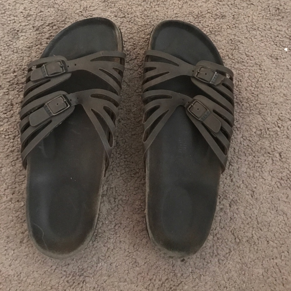 Brown birks worn but still great!