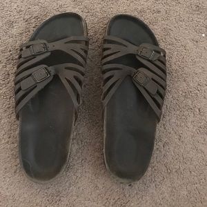 Brown birks worn but still great!