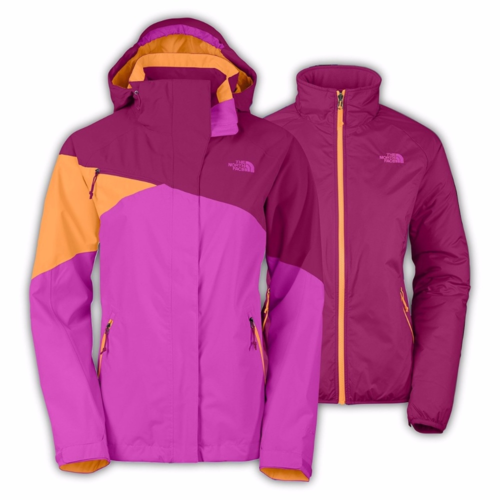 The North Face women's Fleece Cinnabar Triclimate