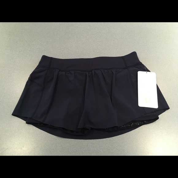 Lululemon Final Lap Skirt Midnight Navy NWT - Picture 2 of 2