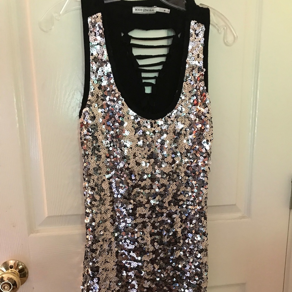 Body Central Sequin Dress