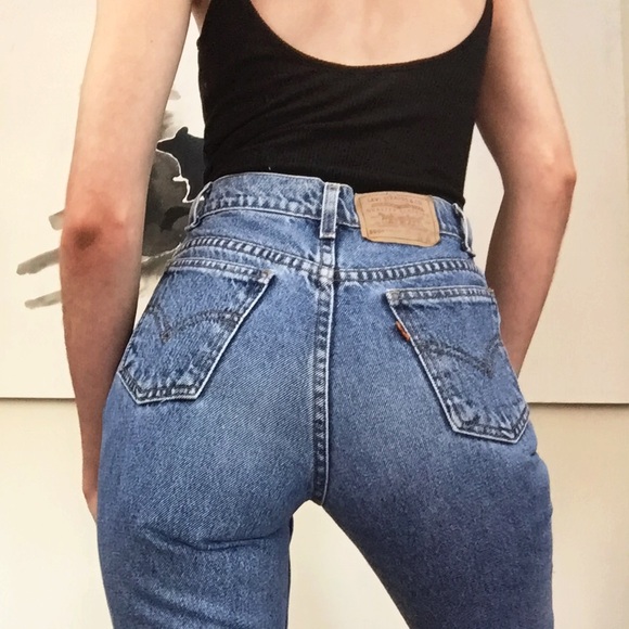 🚫SOLD🚫🌸Vintage Altered/Reworked 505 Levi's - Picture 4 of 8