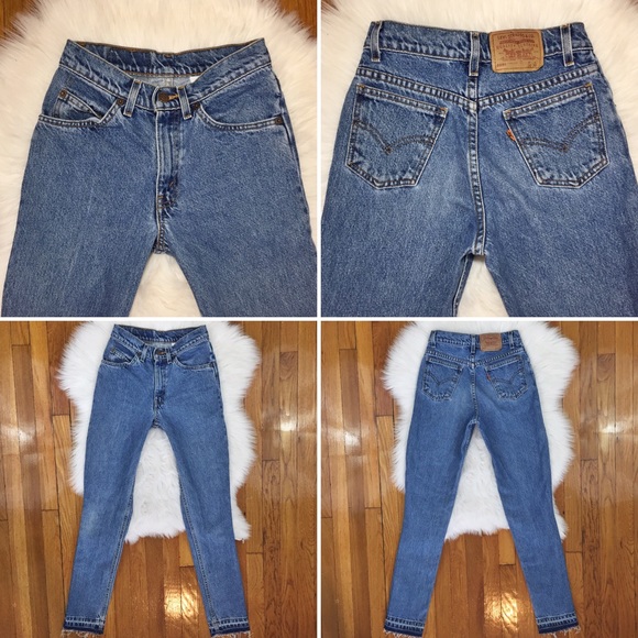 🚫SOLD🚫🌸Vintage Altered/Reworked 505 Levi's - Picture 7 of 8