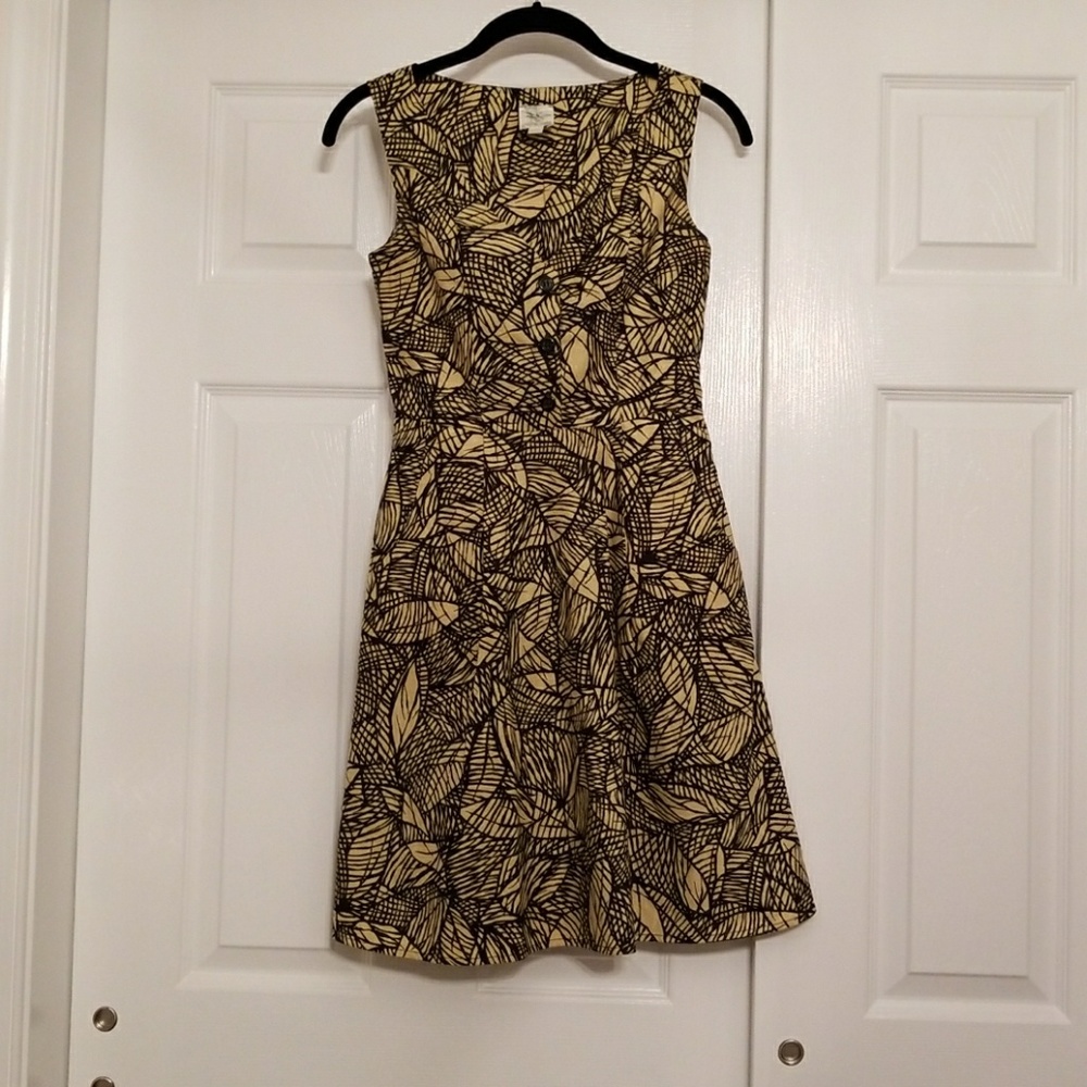 Yellow & Black Dress