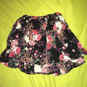 Floral skirt