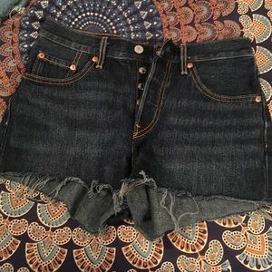 Levi's high waisted shorts