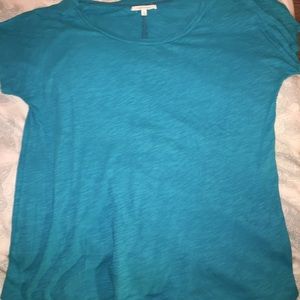 Pure + Good (Anthropologie brand) turquoise tshirt