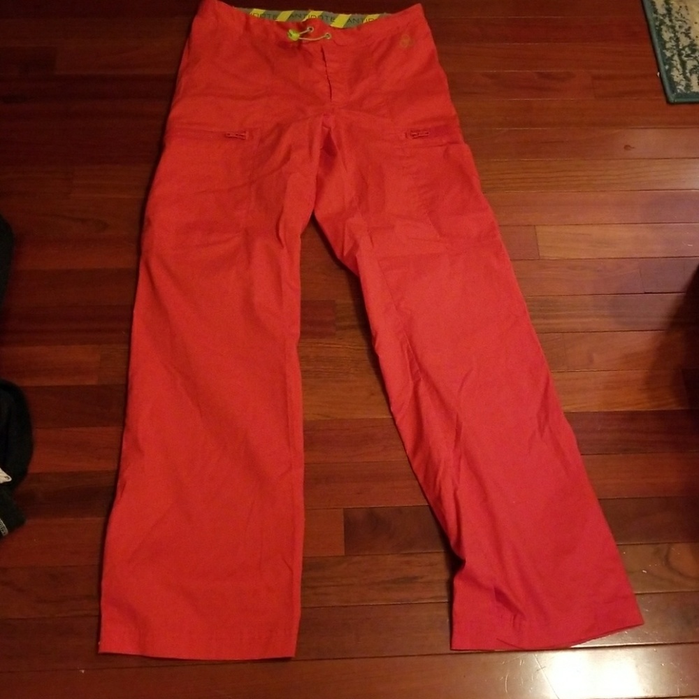 Pants with built in key pocket