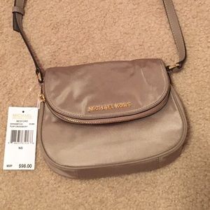 Michael Kors tan/beige Crossbody