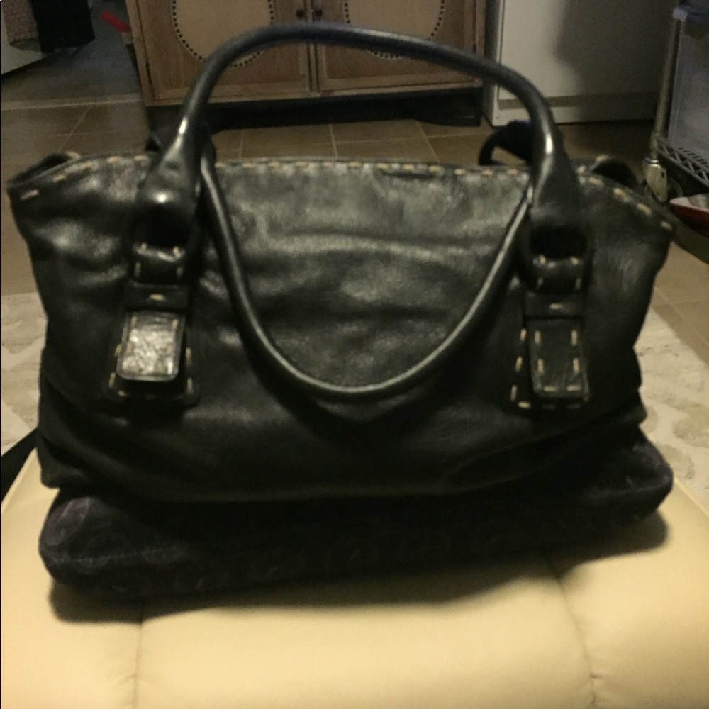 Beautiful Black leather pocketbook