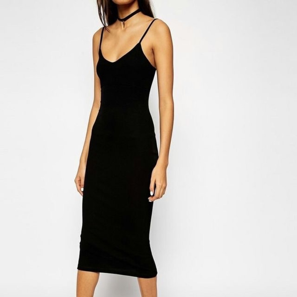 🍁FALL SALE🍁 H&M Ribbed Midi Dress