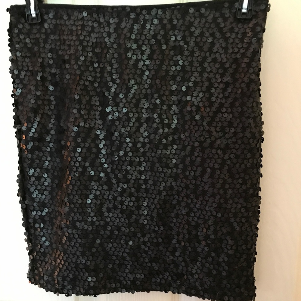 Lily Rose Sequin Pencil Skirt