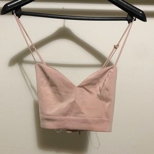 Silk Blush Pink Two Piece Set