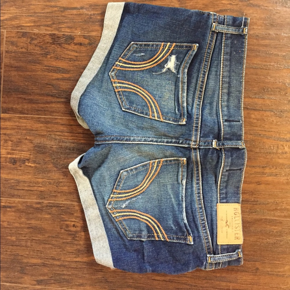 Hollister jean shorts