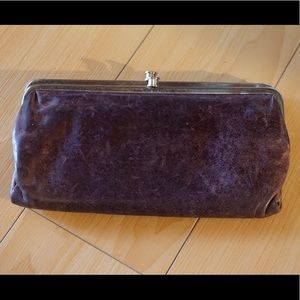 Purple Hobo Lauren Wallet/Clutch