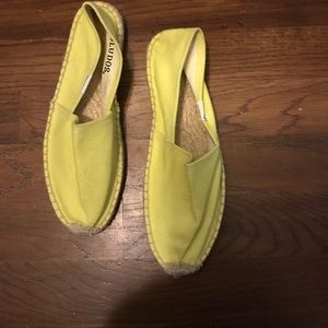 Soludos yellow espadrilles