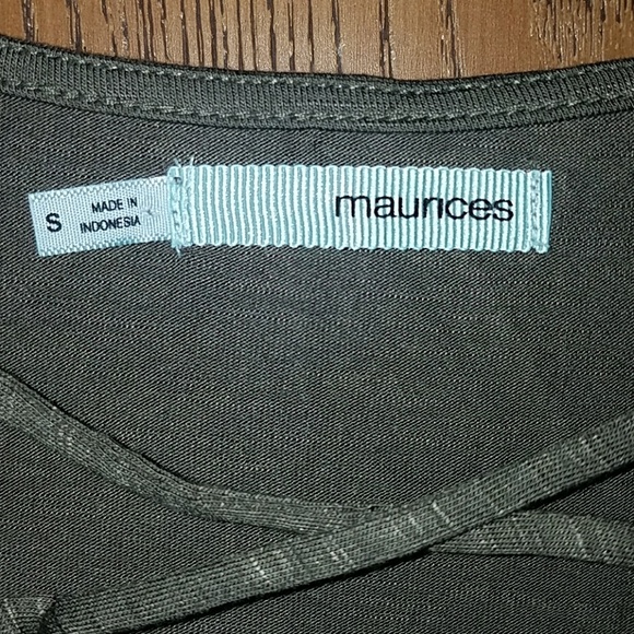 Maurices 1/2 sleeve swing top Sage Green - Picture 3 of 3