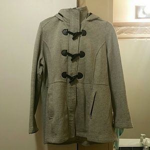 Sebby XXL grey peacoat. So comfortable