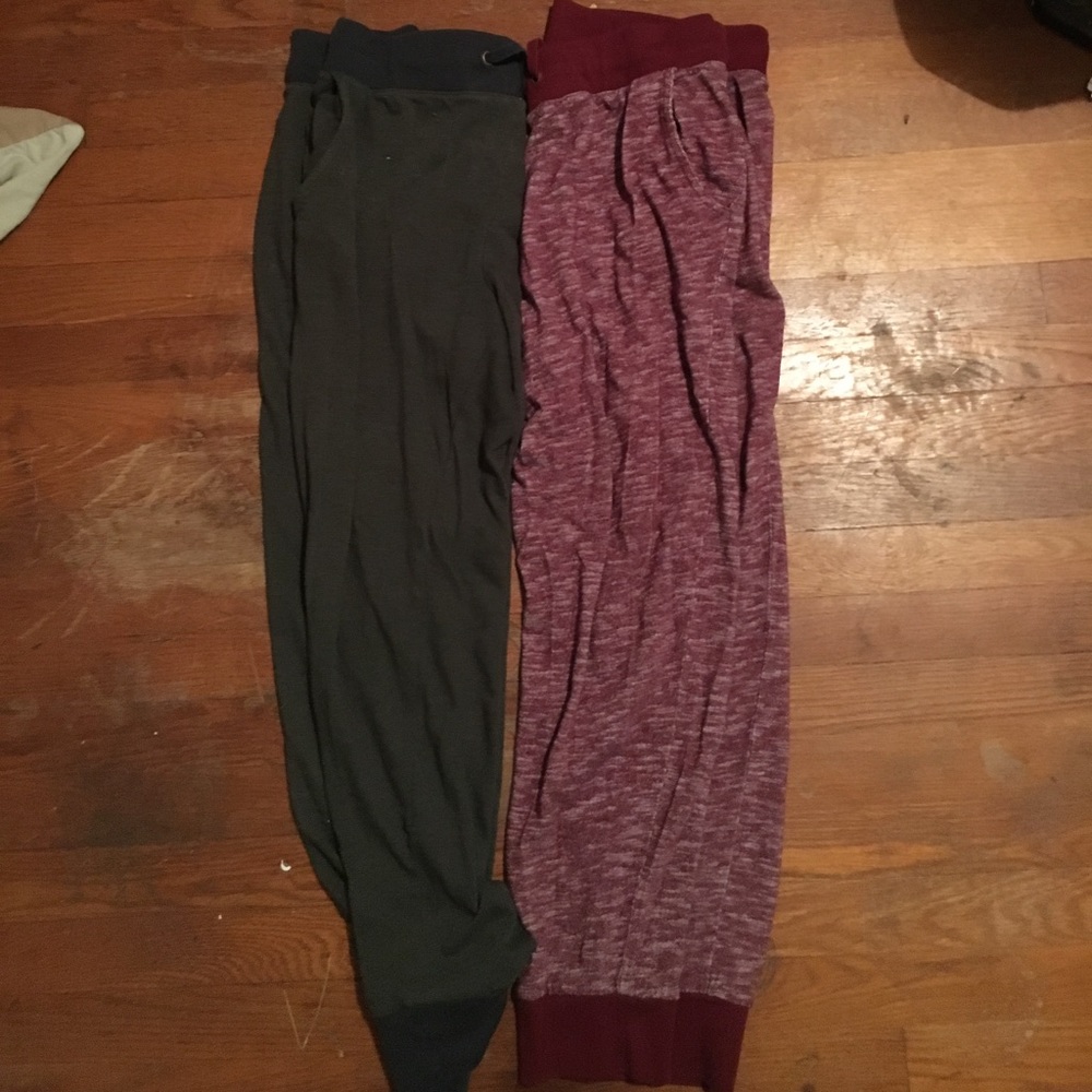 2 pairs of mossimo jogger pajamas