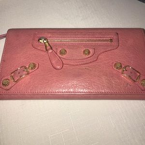 Balenciaga Pink Wallet