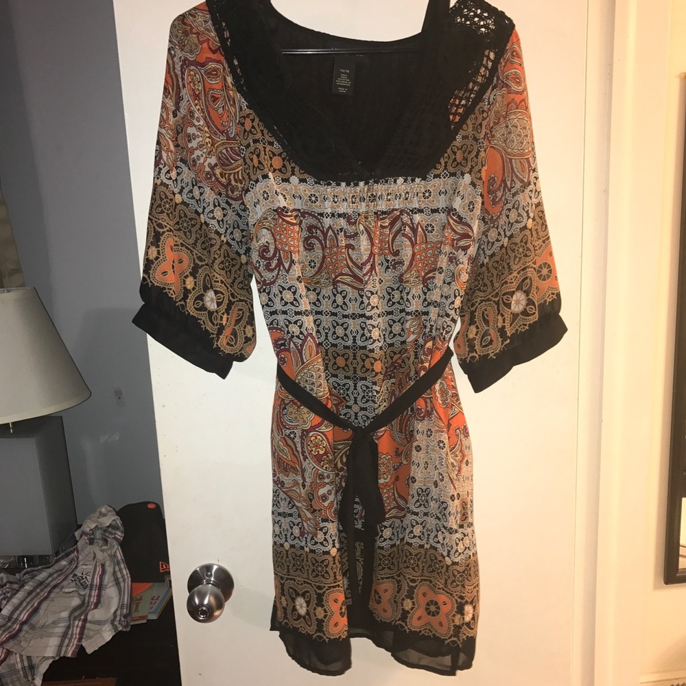 Light weight, boho style dress
