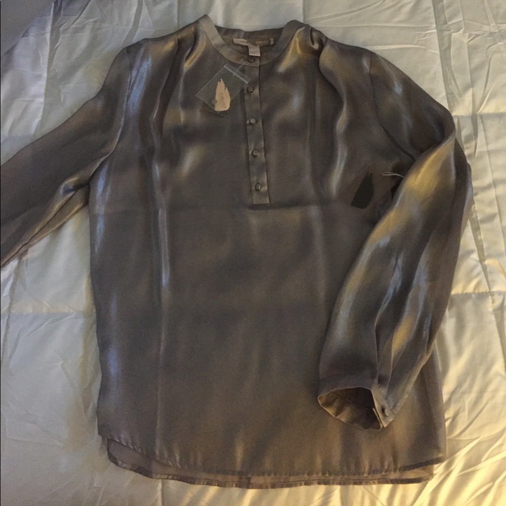 Woven Top/ LSLV COCOA