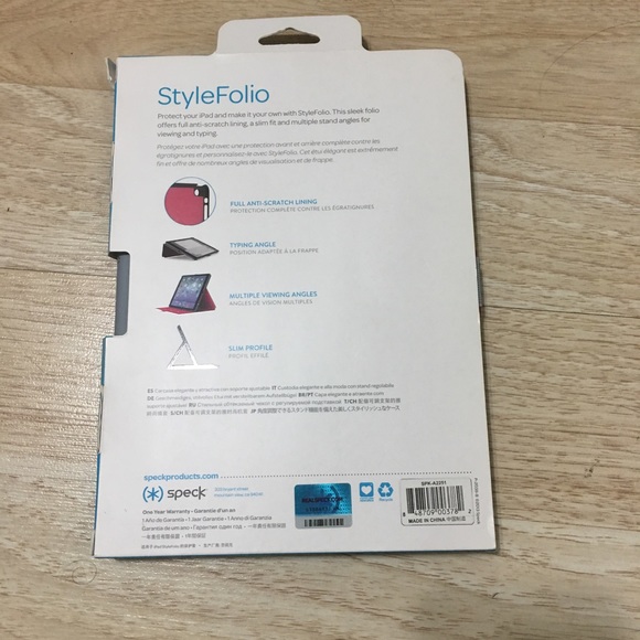 Speck StyleFolio Case and Stand for iPad Air - Picture 4 of 5