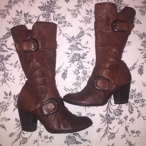 Born Brown Leather Boots