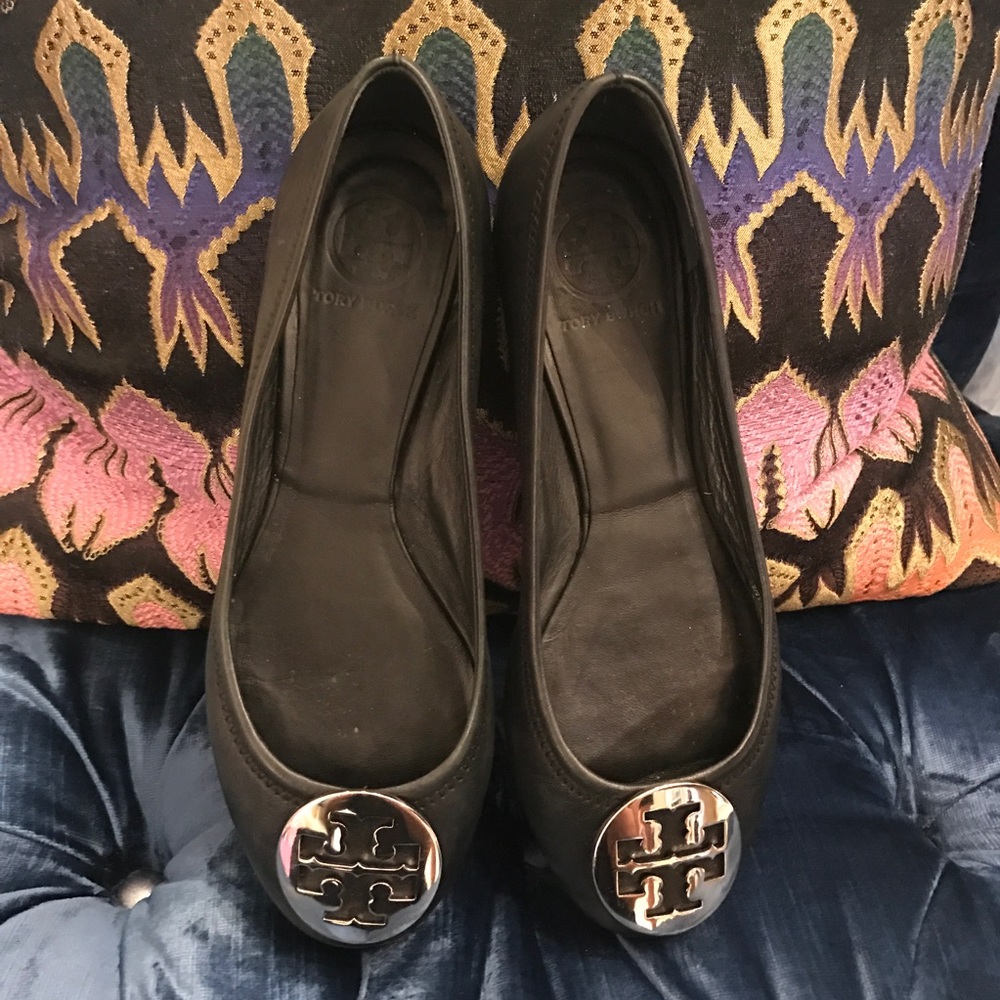 💯% Authentic Tory Burch Reva Flats