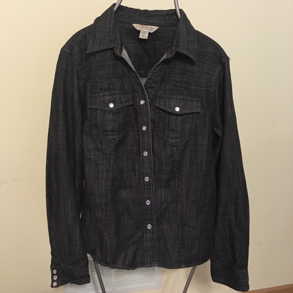 Gander Mountain long sleeve denim shirt