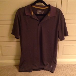 Grey Eddie Bauer Freedry polo