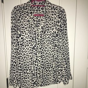 Like New Express White Leopard Portofino Large