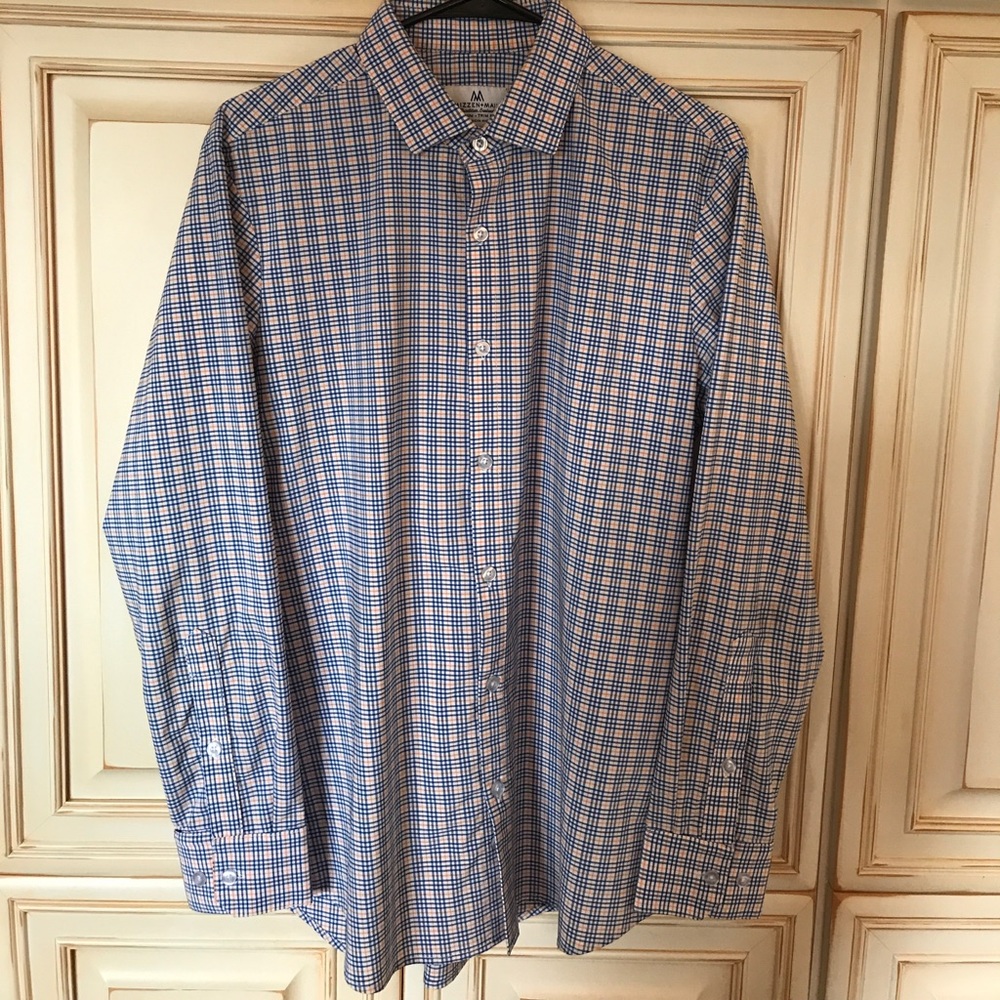 Mizzen + Main Medium Trim Fit Plaid - Picture 4 of 5